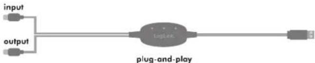 LOGILINK UA0037N - Features: - 6