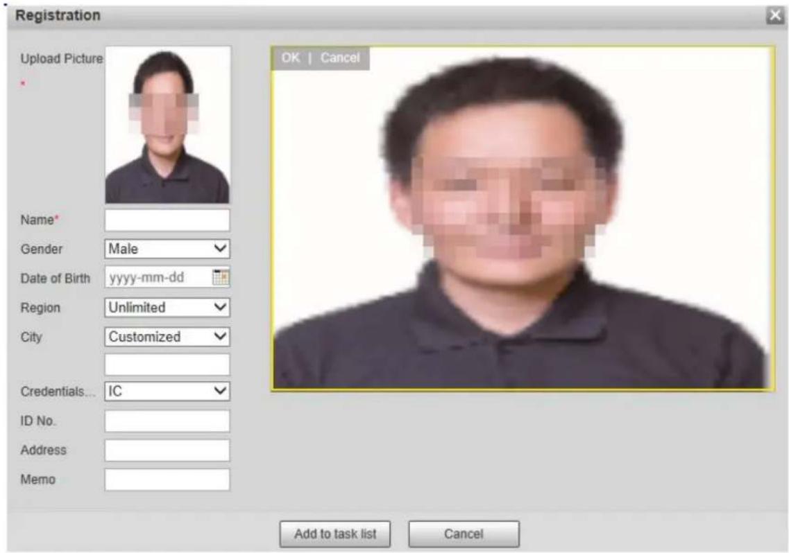Dahua Technology SD42C212I-HC-S3 - Step 4 Click Upload Picture. - 2