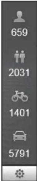 Dahua Technology SD42C212I-HC-S3 - Statistics Area of the Detected Targets - 1