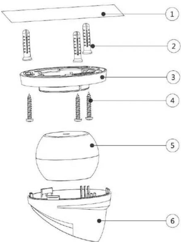 Dahua Technology DH-HAC-HDW1200EM-A - Installing Model D - 1
