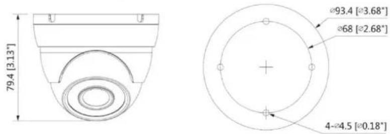 Dahua Technology DH-HAC-HDW1200EM-A - Dimension - 3