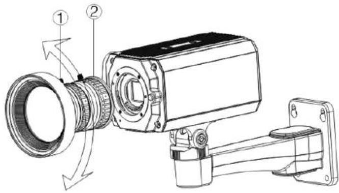 Dahua Technology DH-HAC-HFW1200TL - Installing Lens Type 2 - 2