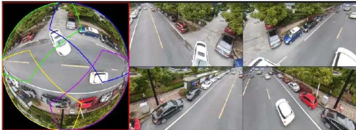Dahua Technology DH-HAC-HFW1200TL - Fisheye Dewarp on the Live Interface - 4