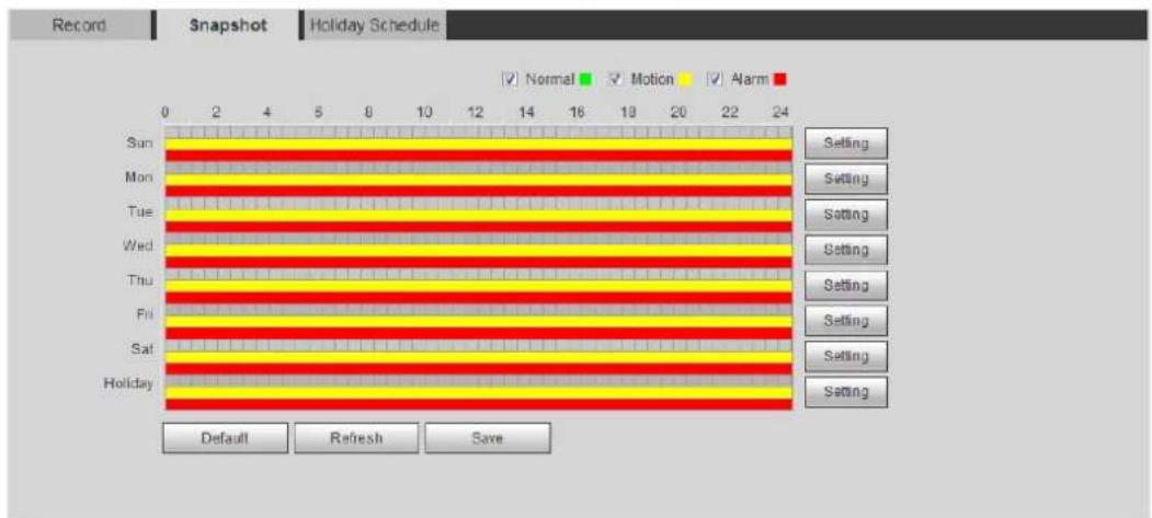 Dahua Technology DH-IPC-HDBW3441E-AS - Setting Snapshot Plan - 1