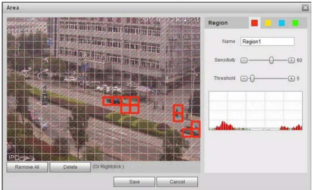Dahua Technology DH-IPC-HDBW3441E-AS - Setting Motion Detection - 3