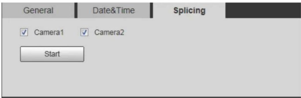 Dahua Technology DH-IPC-HDBW3441E-AS - Splicing (1) Figure 4-90 - 1