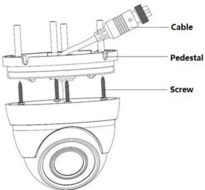Dahua Technology DH-HAC-HDW1200R-VF - Installation for Model C - 1