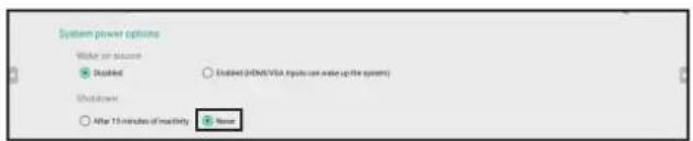 AG Neovo IFP-6502 - Shutdown - 1