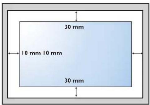 AG Neovo IFP-6502 - Ventilation Requirements for Enclosure Locating - 1