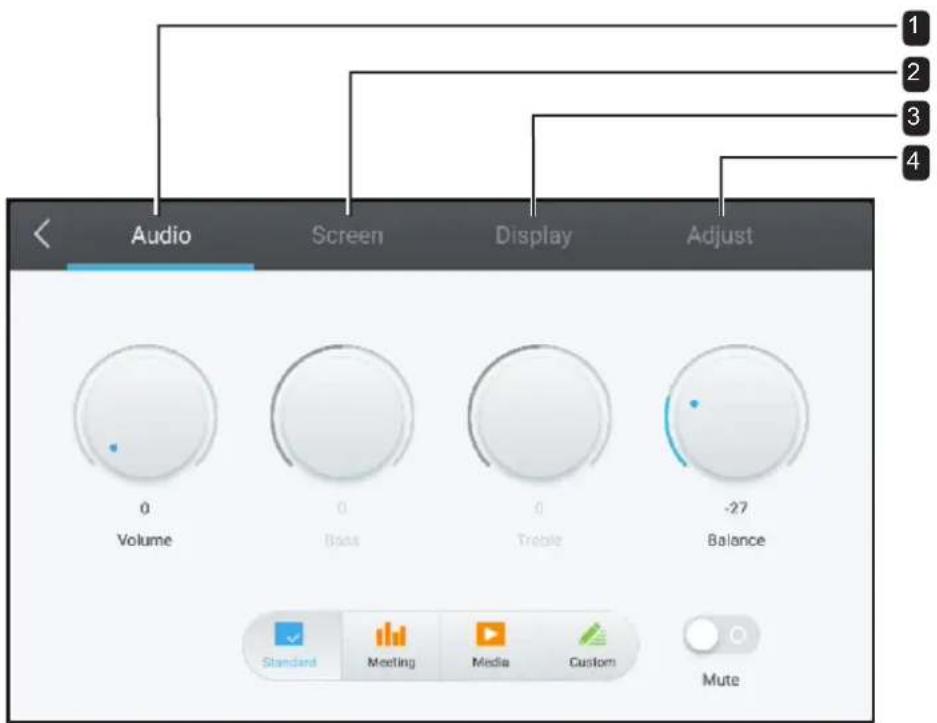 AG Neovo IFP-6502 - OSD Menu Tree - 1