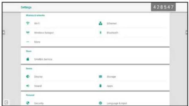 AG Neovo IFP-6502 - Configuring System Settings - 1