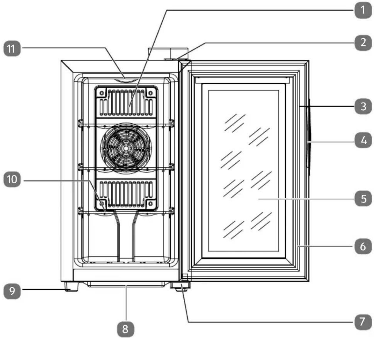 MEDION MD 37430 - Geräteübersicht - 1