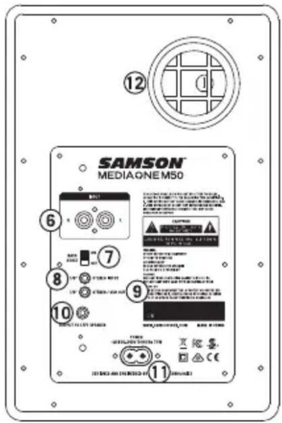 SAMSON MEDIA ONE M50 6 7 8 9 10 11 12