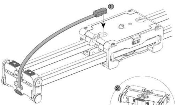 Edelkrone SliderPLUS Pro v5 - ATTACHING THE BELTS & TENSION ADJUSTMENT - 1