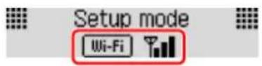 CANON Pixma TR4520 - Cannot Find Printer on Check Printer Settings Screen During Wi-Fi Setup (Windows)-Checking Printer's Wi-Fi Settings - 2