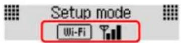 CANON Pixma TR4520 - Network Status Indication - 1