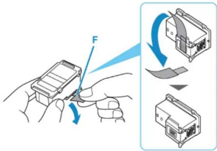 CANON Pixma TR4520 - Prepare a new FINE cartridge. - 1