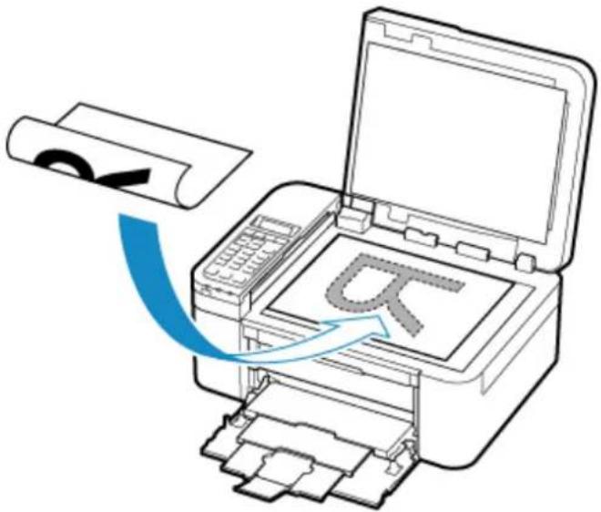 CANON Pixma TR4520 - Loading Originals on Platen - 1