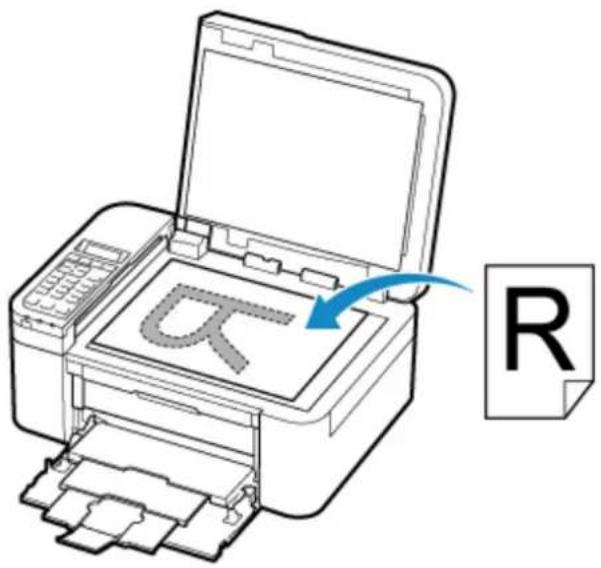 CANON Pixma TR4520 - Loading Documents, Photos, or Book on Platen - 1