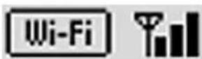 CANON Pixma TR4520 - Network Status Indication - 2
