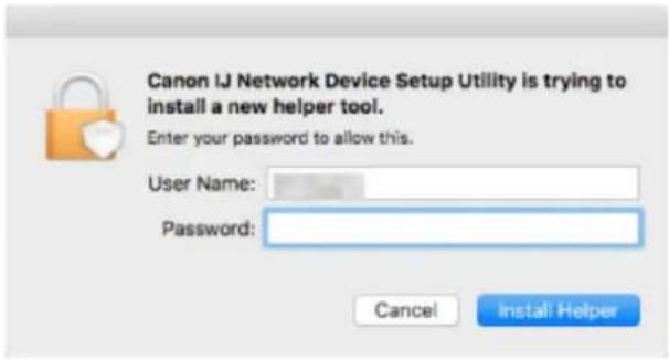 CANON Pixma TR4520 - Starting Up IJ Network Device Setup Utility - 1