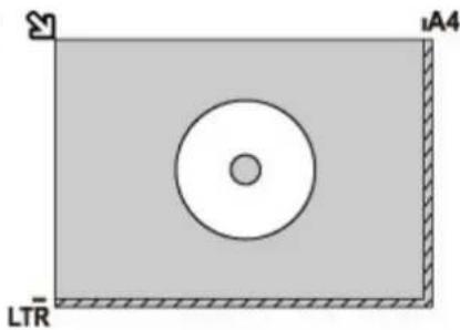 CANON Pixma TR4520 - Loading Only One Original in Center of Platen - 2