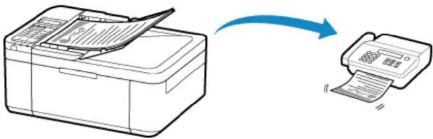 CANON Pixma TR4520 - Faxing - 1