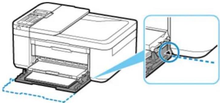 CANON Pixma TR4520 - Load paper in cassette properly. - 1