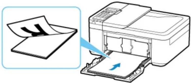 CANON Pixma TR4520 - Open the front cover (A) gently. - 4