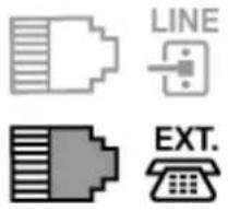 CANON Pixma TR4520 - Basic Connection (Connecting with General Telephone line) - 2