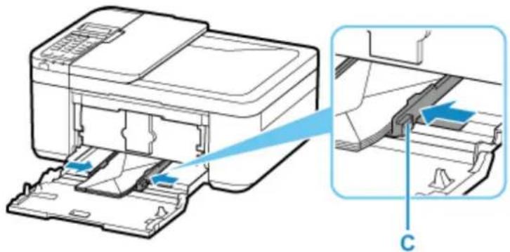 CANON Pixma TR4520 - Open the front cover (A) gently. - 6