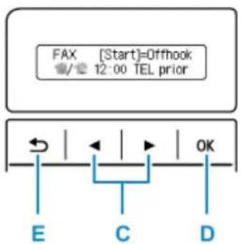 CANON Pixma TR4520 - Selecting a Menu or Setting Item - 1