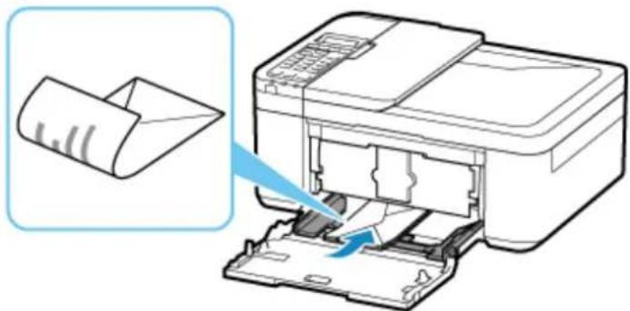 CANON Pixma TR4520 - Open the front cover (A) gently. - 5