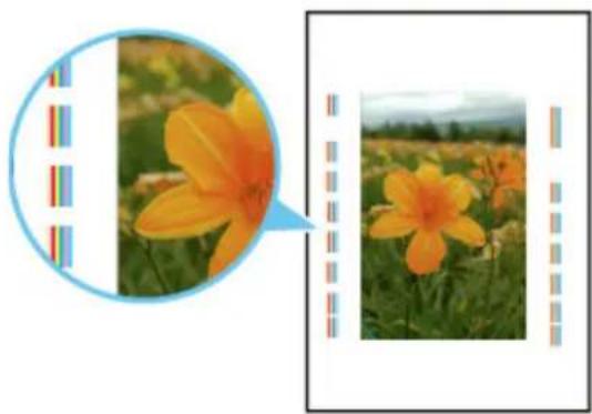 CANON Pixma TR4520 - Vertical Line Next to Image - 1
