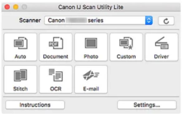 CANON Pixma TR4520 - IJ Scan Utility Lite Features - 1