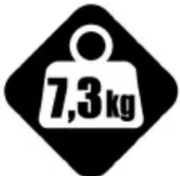 7,3kg