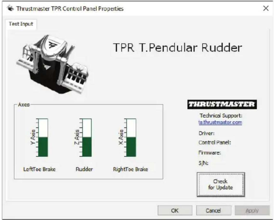 THRUSTMASTER TPR - PC に取り付ける - 1