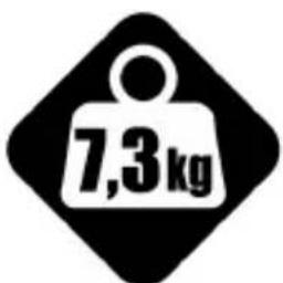7,3kg