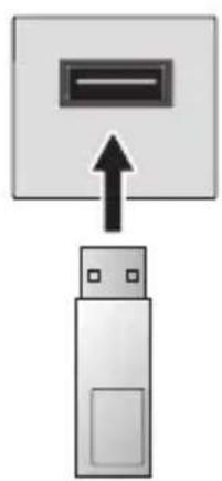 LG HF65LA - Connecting USB - 1