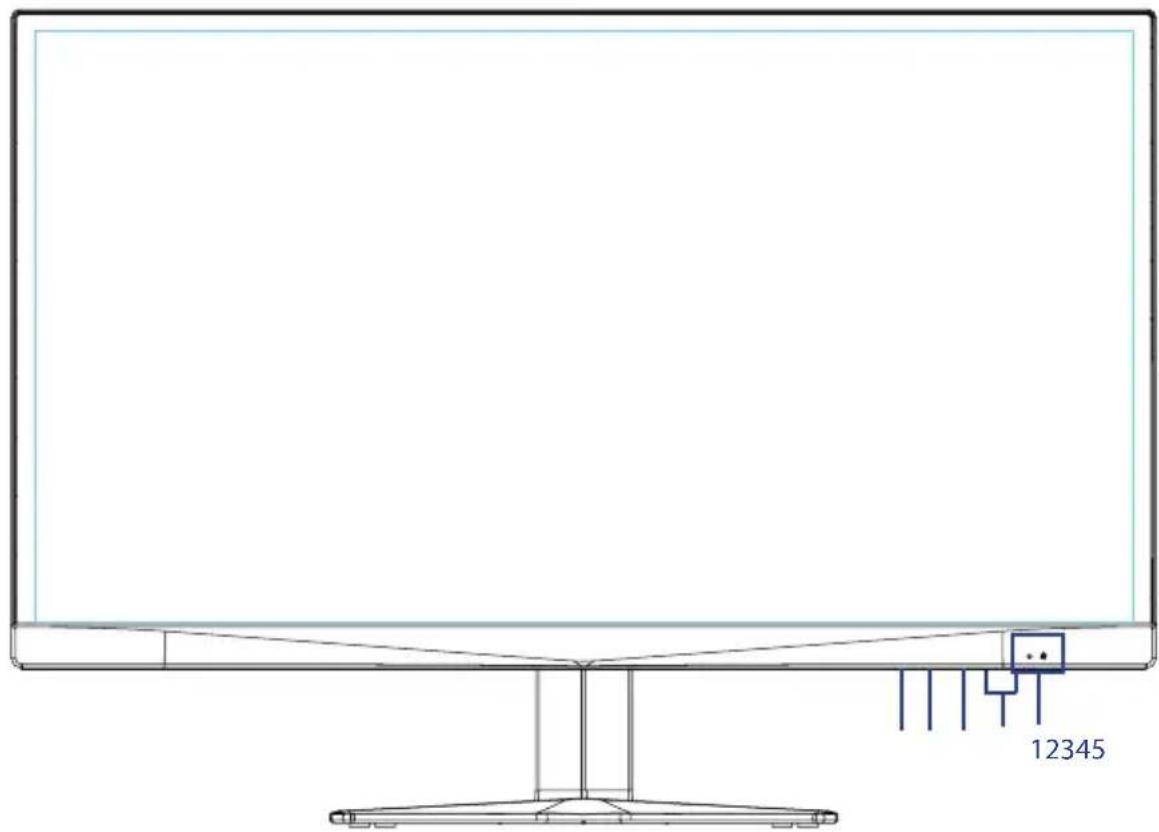 ACER G257HU - Users controls - 1