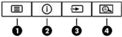 HP Z43 - Assigning the function buttons - 1