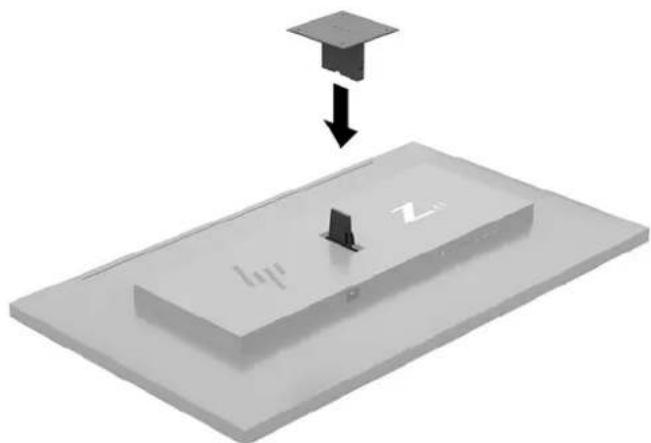 HP Z43 - Attaching the monitor to a mounting device - 1