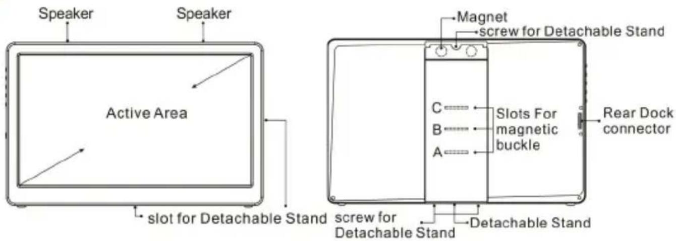 GeChic 1503H - Section 1 On-Lap Monitor and Accessories - 1
