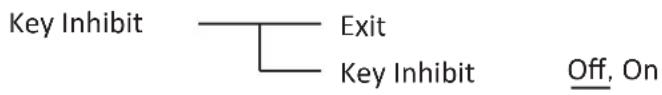 SWIT CM-S73H - Key Inhibit - 1