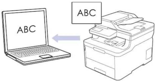 BROTHER HL-L3290CDW - Scan to an Editable Text File (OCR) Using ControlCenter4 Advanced Mode (Windows) - 1