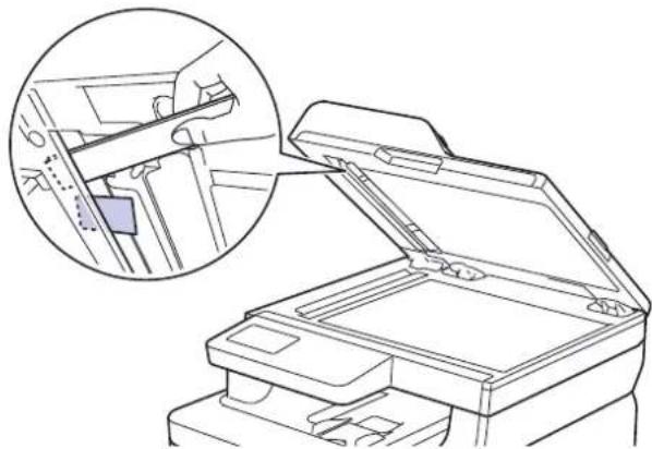 BROTHER HL-L3290CDW - Remove Small Scraps of Paper Jammed in the ADF - 1