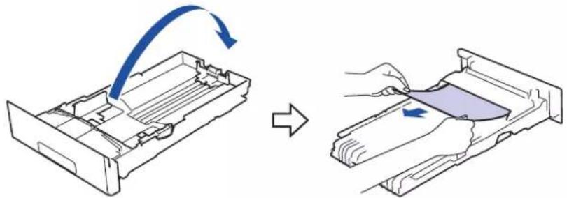 BROTHER HL-L3290CDW - Paper is Jammed underneath the Paper Tray - 3