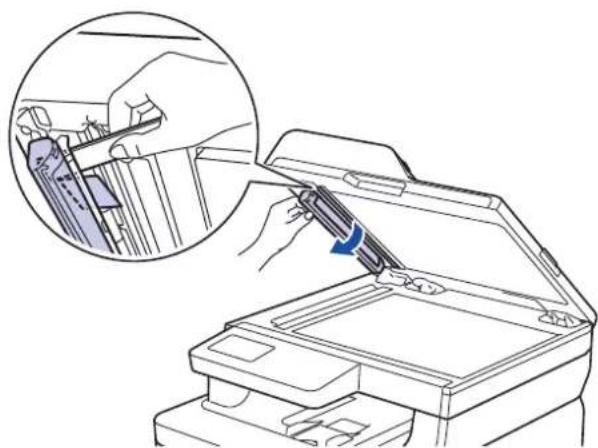 BROTHER HL-L3290CDW - Remove Small Scraps of Paper Jammed in the ADF - 2