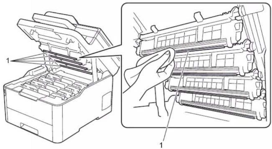 BROTHER HL-L3290CDW - Clean the LED Heads - 2
