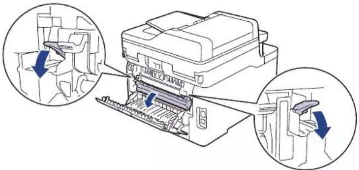 BROTHER HL-L3290CDW - Paper is Jammed in the Back of the Machine - 2